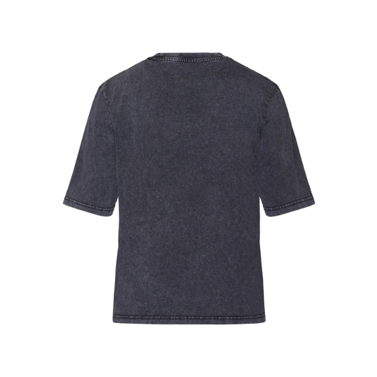 Helga t-shirt - D. grey/stone