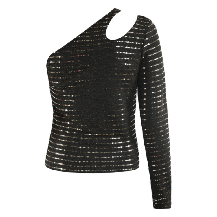 Gix top - Black/gold