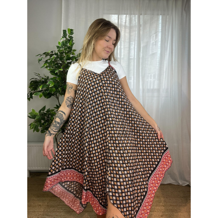 Maxi kjole R66 - Black