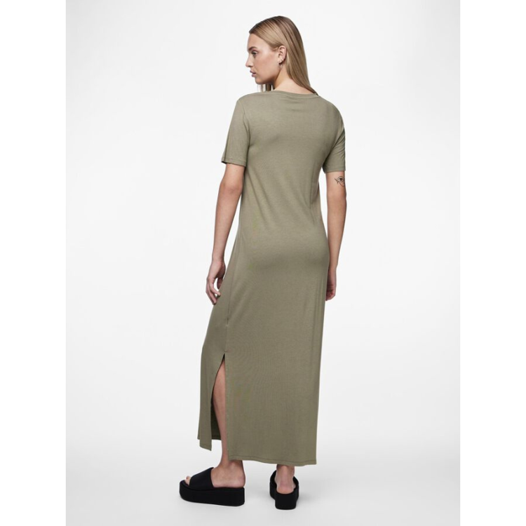 Pcsofia maxi kjole - Deep lichen green