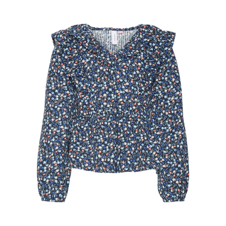 Vmfia bluse - Navy blazer