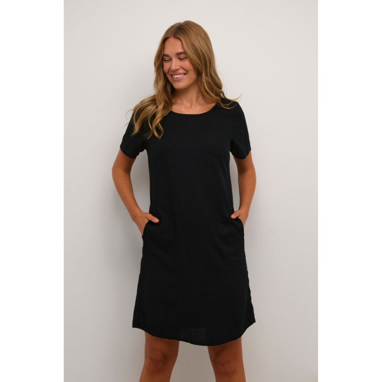 Kamilla kjole - Black deep