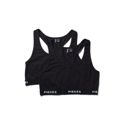 Pclogo 2-pak top - Black