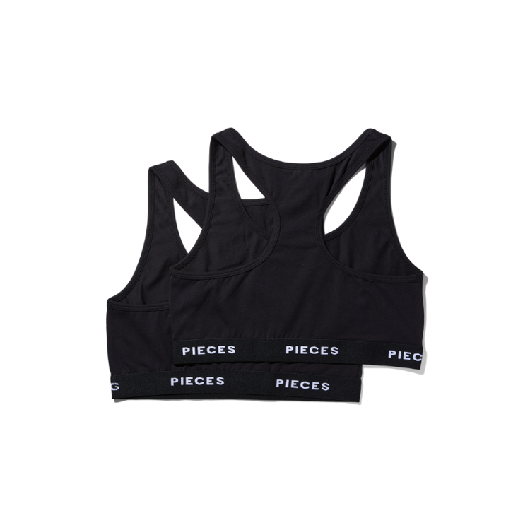 Pclogo 2-pak top - Black