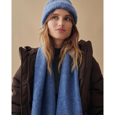 Visage scarf - Bijou blue