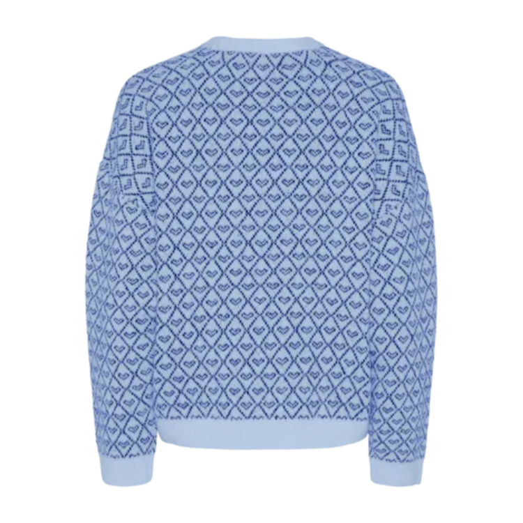 Pcnavi strik - Cashmere blue/surf the web hearts