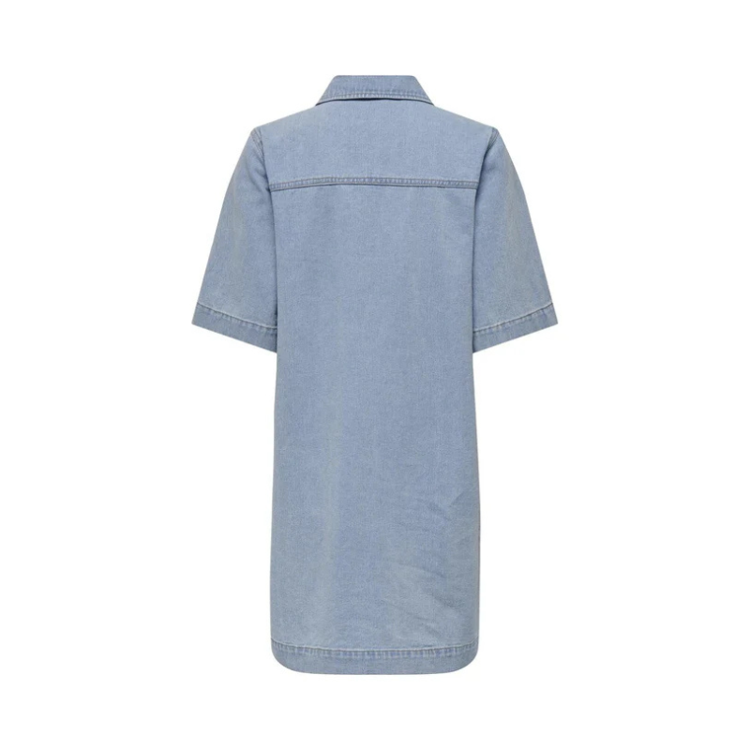 Onlbelle kjole - Light blue denim