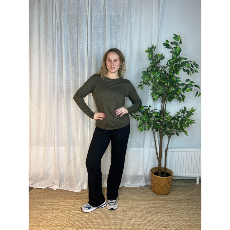 Ulla ls t-shirt - Dark army