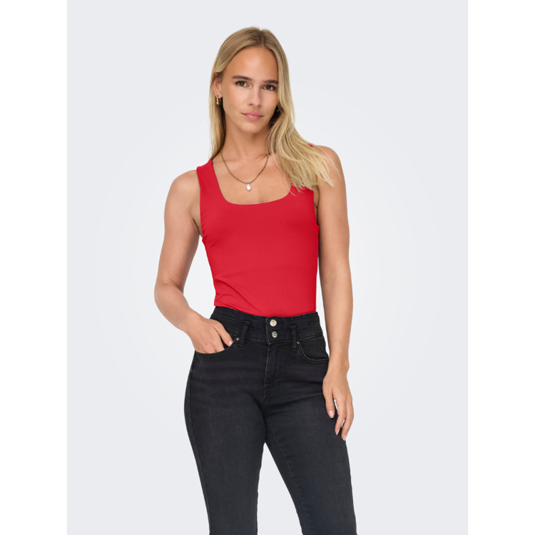 Onlea top - Racing red