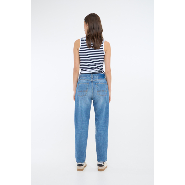 Bapaolo jeans - Medium blue wash