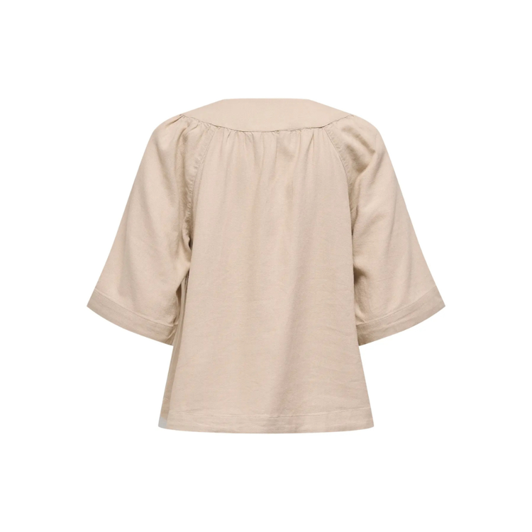 Onlcaro top - Oxford tan