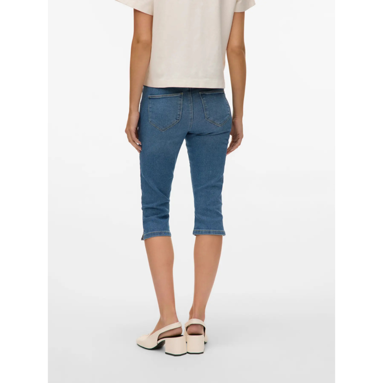 Vmelly capri jeans - Medium blue