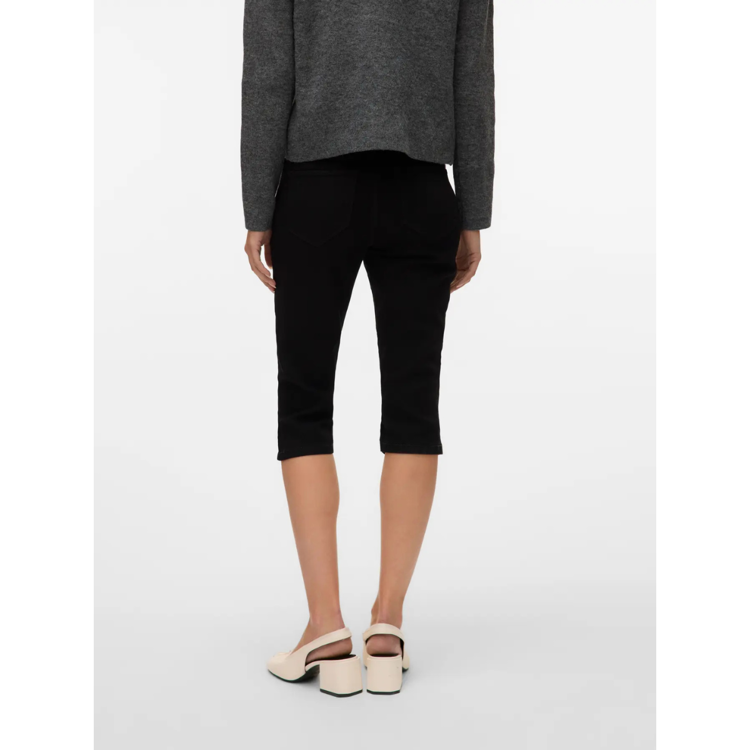 Vmelly capri jeans - Black