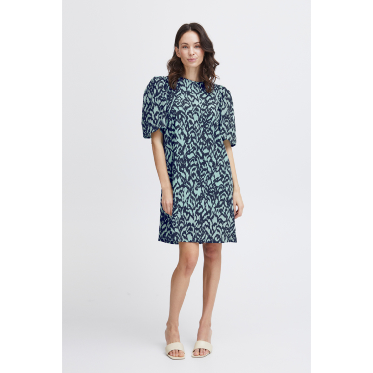 Frsanka kjole - Brook green AOP