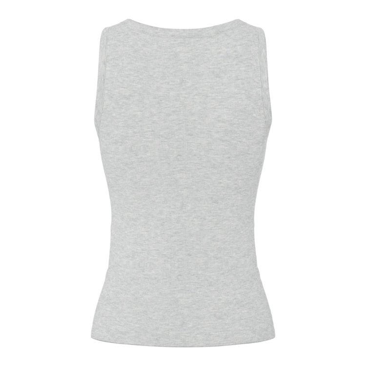 Pcmay top - Light grey melange