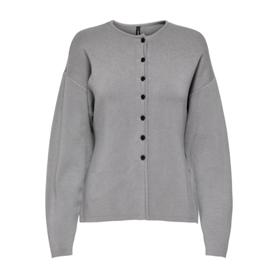 Onlcopra cardigan - Light grey melange