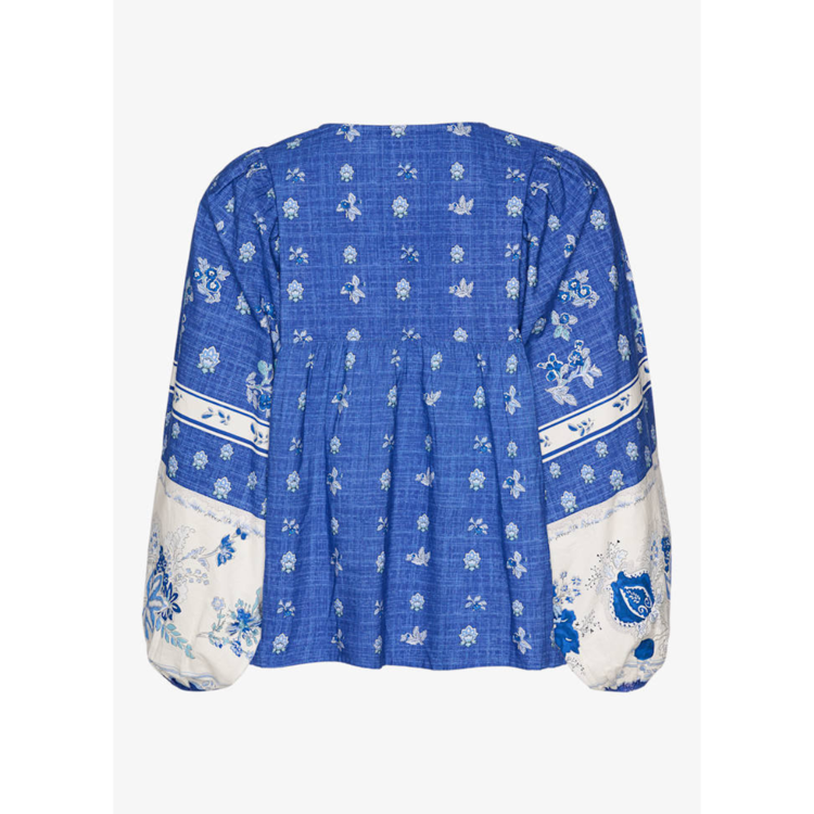 Coral top - Mazarine blue