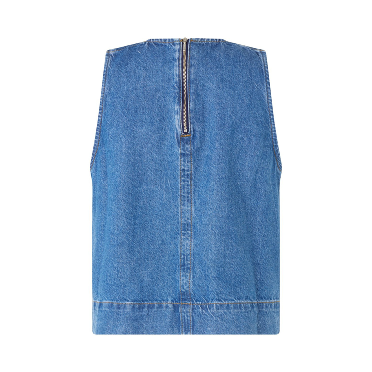Rihne top - Vintage blue