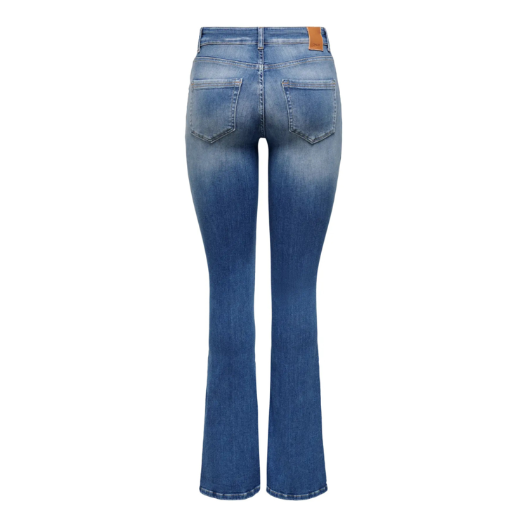 Onlblush flared - Medium blue denim