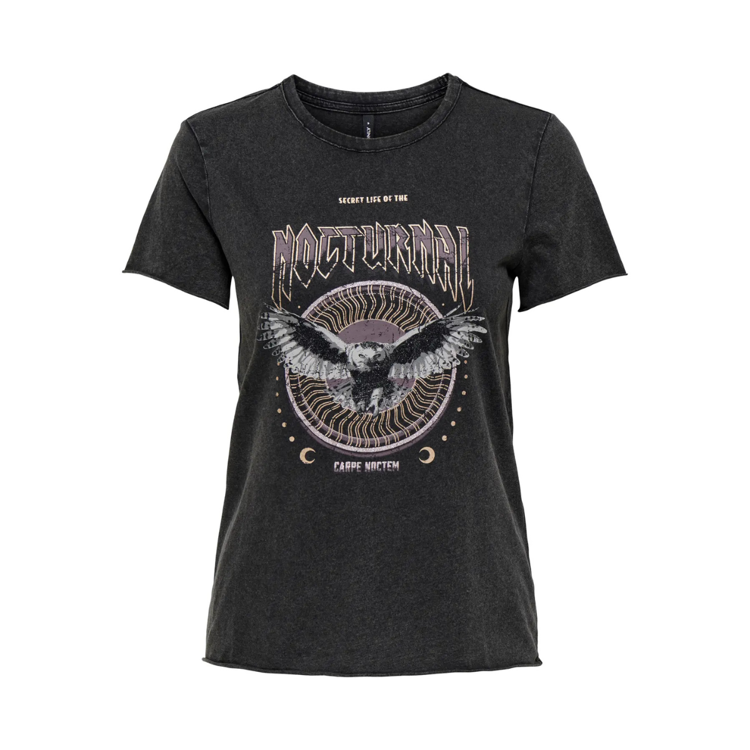 Onllucy t-shirt - Black/nocturnal