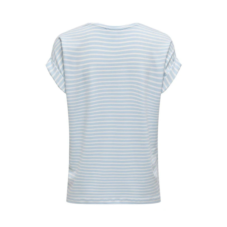 Onlmoster t-shirt - Clear sky/cloud dancer