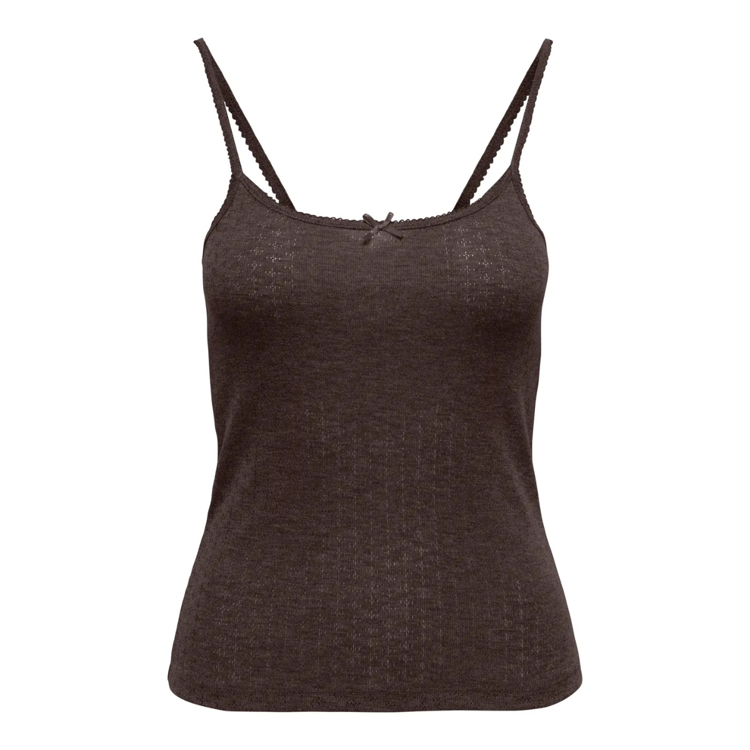 Onlkalli top - Coffee bean