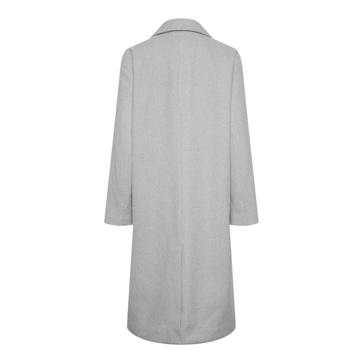 Pcjulle jakke - Light grey melange