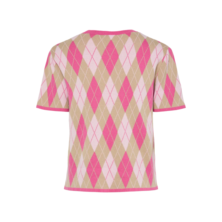 Pcfarley t-shirt - Pink tulle/fuchsia pink