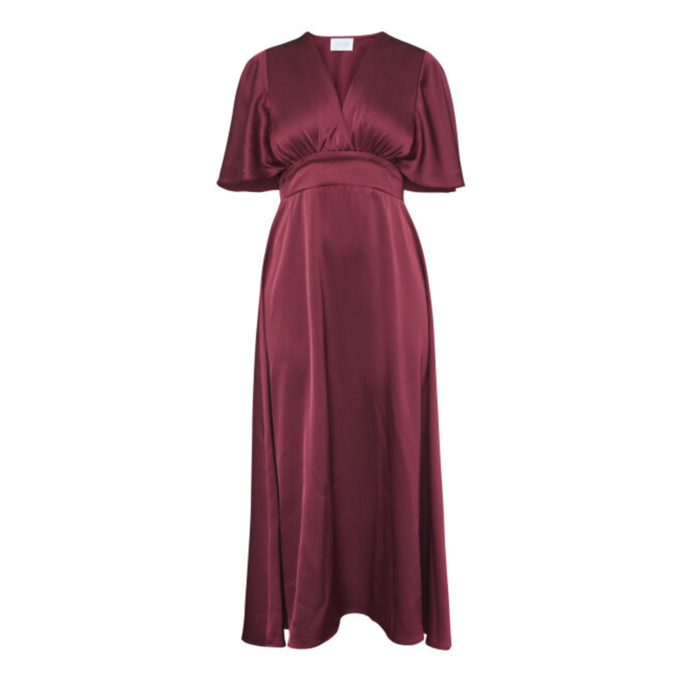 Gisela kjole - Bordeaux