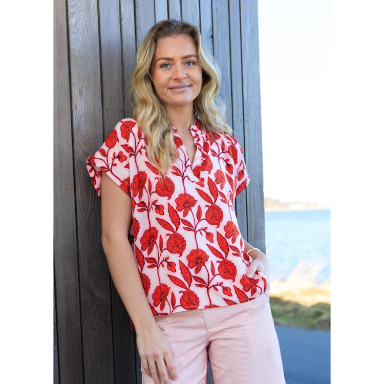 Bcluna andrea top - Urban red