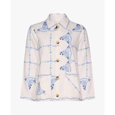 My jakke - Ecru blue