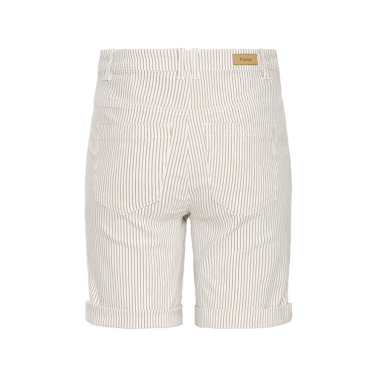 Frena shorts - Birch w. silver mink