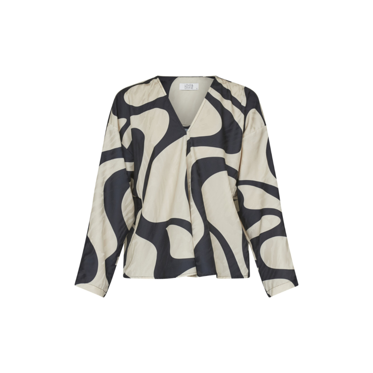 Love1219-1 bluse - Graphic