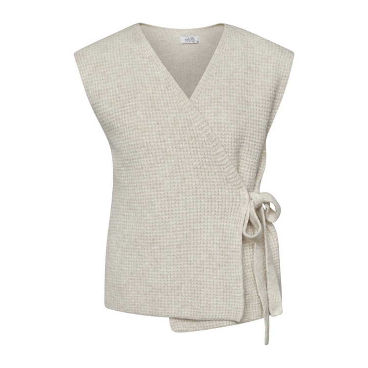Love1187 vest - Bamboo mel.