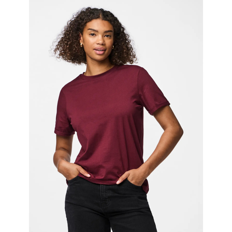 Pcria t-shirt - Tawny port