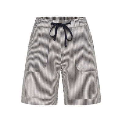 Kanaya shorts - Midnight/white stripe