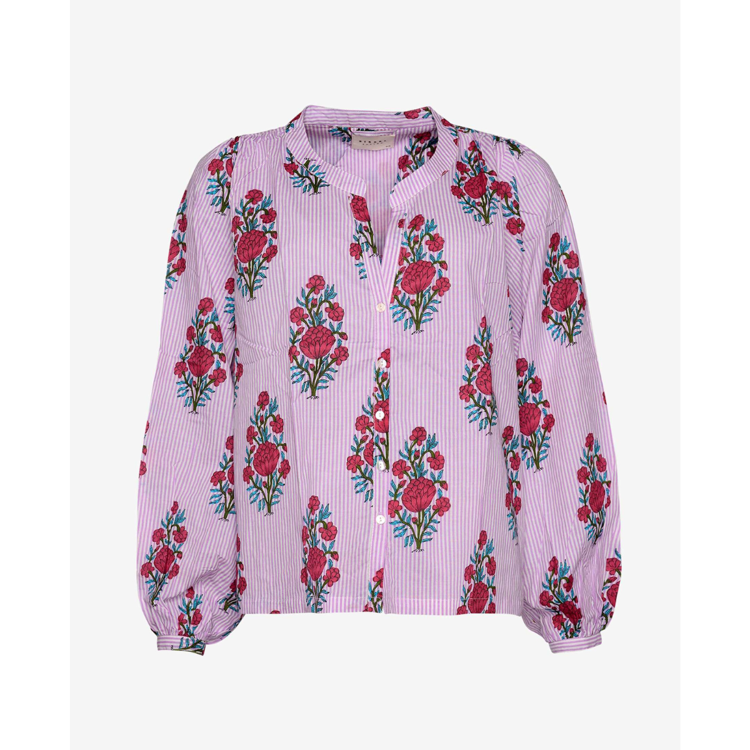 Lara bluse - Poetic purple