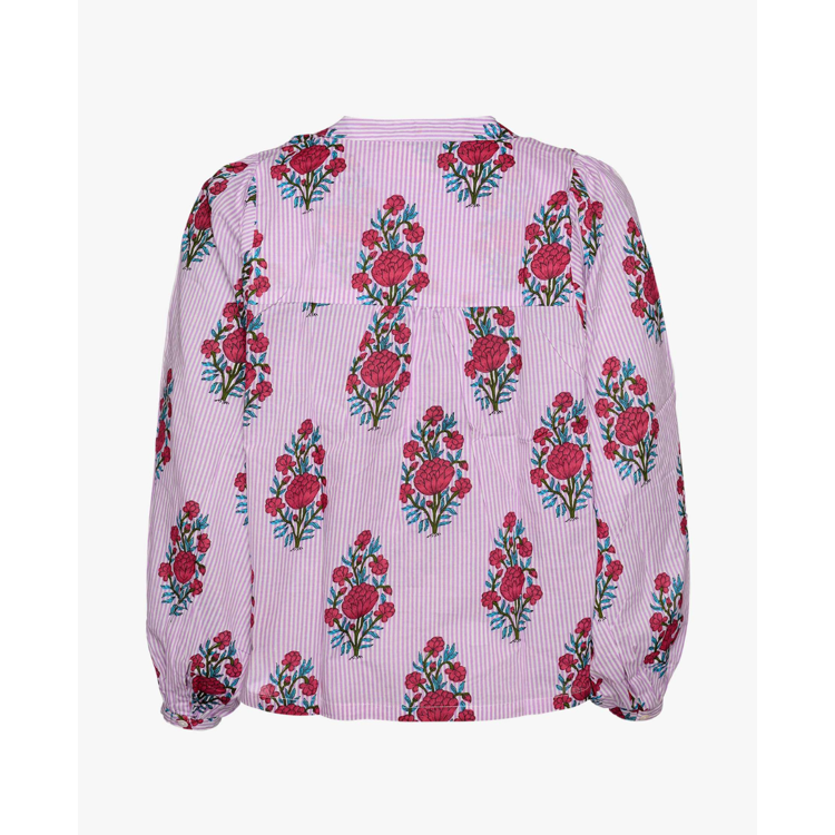 Lara bluse - Poetic purple