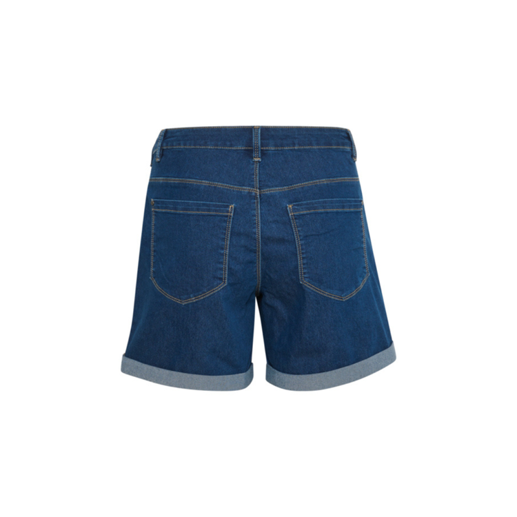 Kavicky denim shorts - Medium blue washed