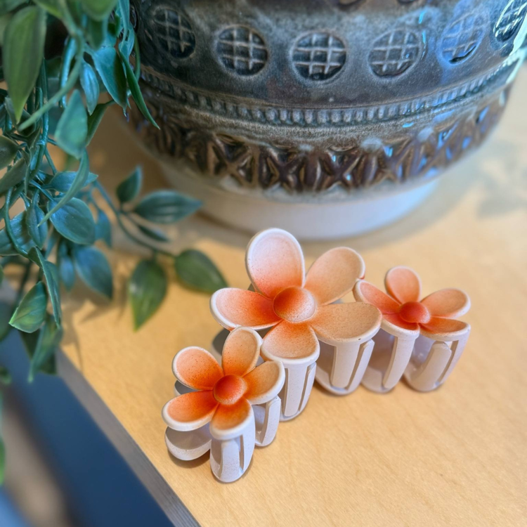 Cilla hårklemme - Beige