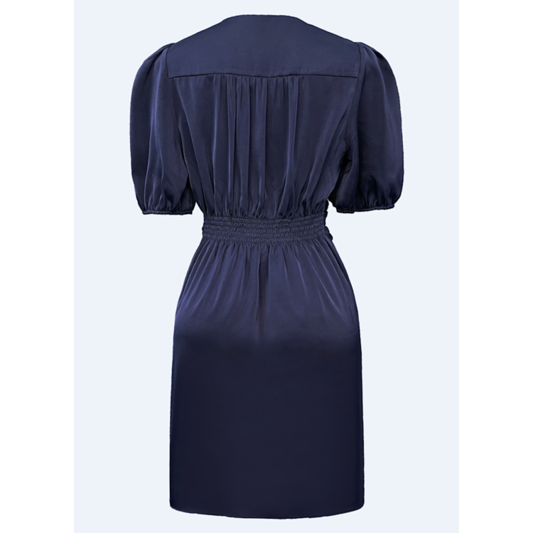Tiki kjole - Midnight navy