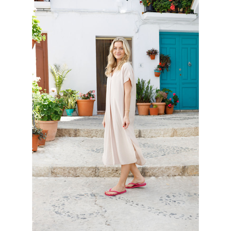 Bcsamos kjole - Creme