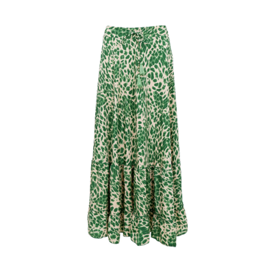 Bcluna maxi nederdel - Green leo
