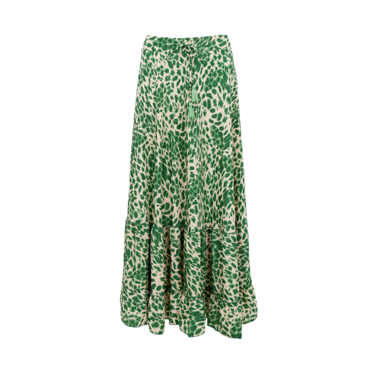 Bcluna maxi nederdel - Green leo