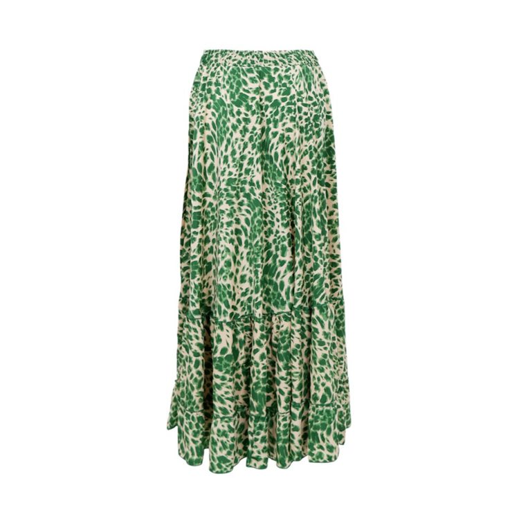 Bcluna maxi nederdel - Green leo