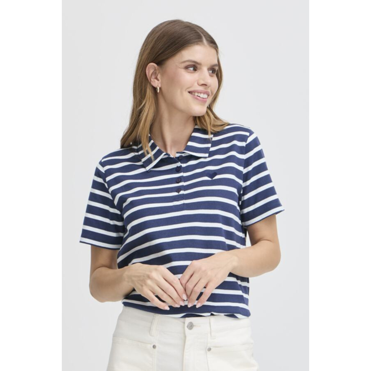 Frsamma t-shirt - Navy blazer mix