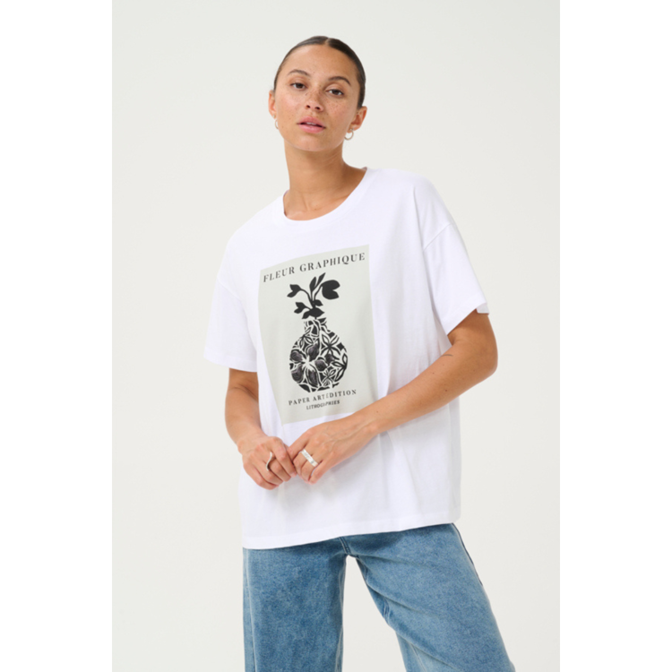 Kafin t-shirt - Optical white
