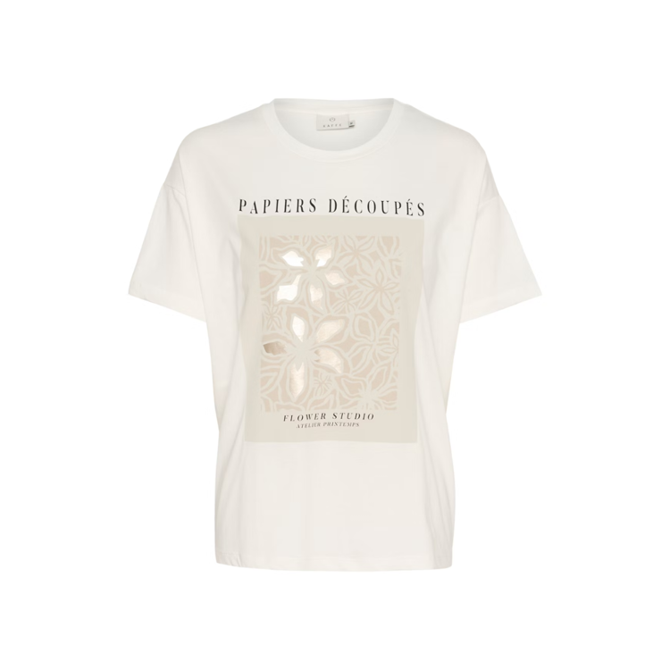 Kafin t-shirt - Chalk