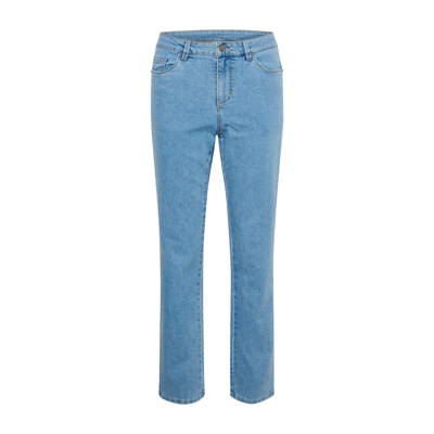 Kavicky straight jeans - Light blue washed denim