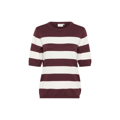 Kalizza strik bluse - Fudge/chalk